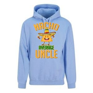 Funny Family Nacho Average Uncle  Unisex Surf Hoodie