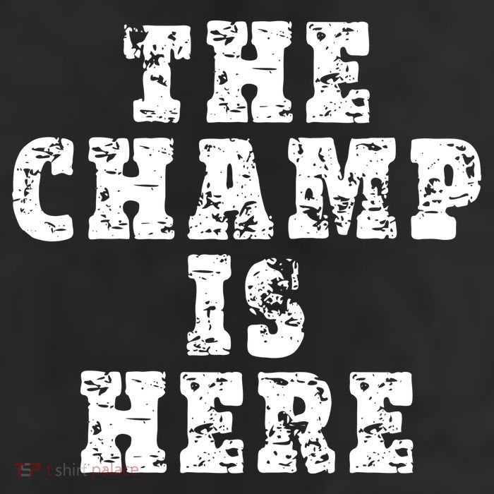 Funny Fantasy Football The Champ Is Here Cool Comfort Performance Bucket Hat