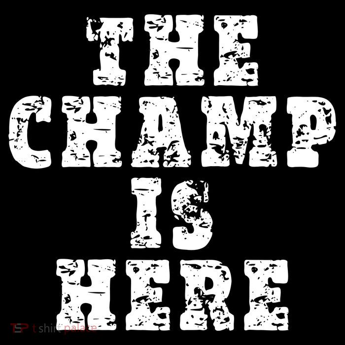 Funny Fantasy Football The Champ Is Here Premium T-Shirt
