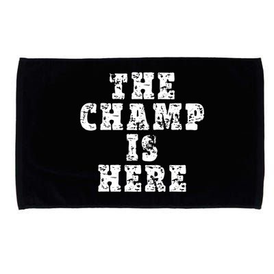 Funny Fantasy Football The Champ Is Here Microfiber Hand Towel