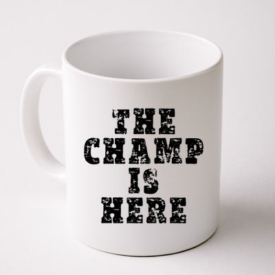 Funny Fantasy Football The Champ Is Here Coffee Mug