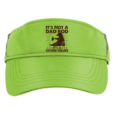 Funny Father Figure It's Not A Dad Bod Bear Adult Drive Performance Visor