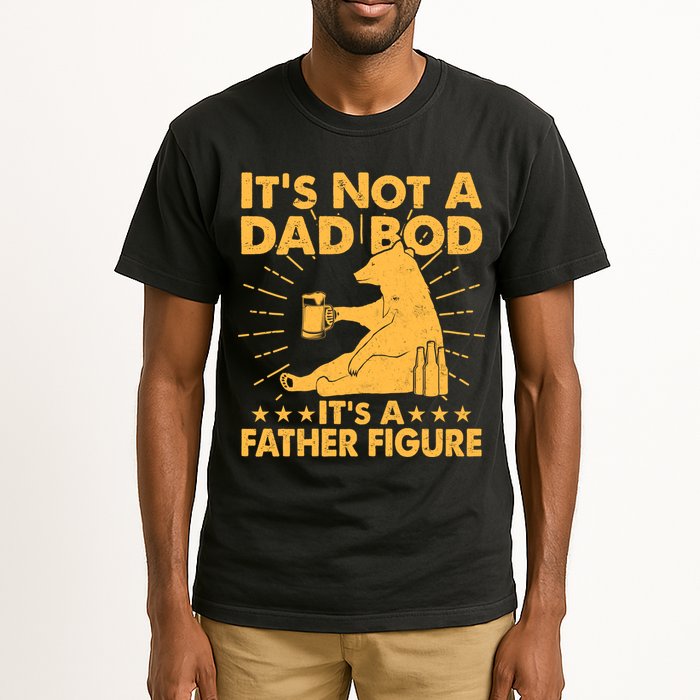 Funny Father Figure It's Not A Dad Bod Bear Tall T-Shirt