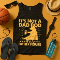Funny Father Figure It's Not A Dad Bod Bear Tank Top