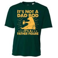 Funny Father Figure It's Not A Dad Bod Bear Cooling Performance Crew T-Shirt