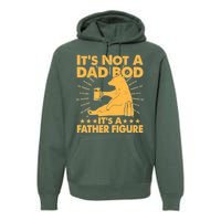 Funny Father Figure It's Not A Dad Bod Bear Premium Hoodie