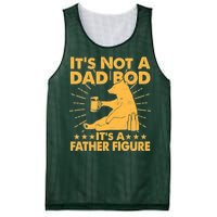 Funny Father Figure It's Not A Dad Bod Bear Mesh Reversible Basketball Jersey Tank