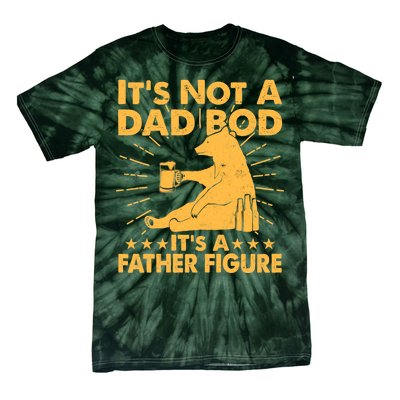 Funny Father Figure It's Not A Dad Bod Bear Tie-Dye T-Shirt