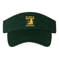 Funny Father Figure It's Not A Dad Bod Bear Valucap Bio-Washed Visor