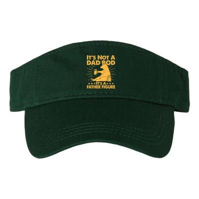 Funny Father Figure It's Not A Dad Bod Bear Valucap Bio-Washed Visor