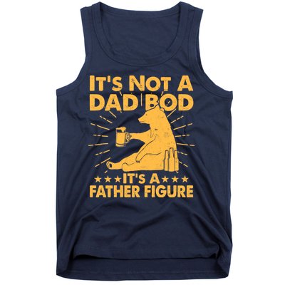 Funny Father Figure It's Not A Dad Bod Bear Tank Top