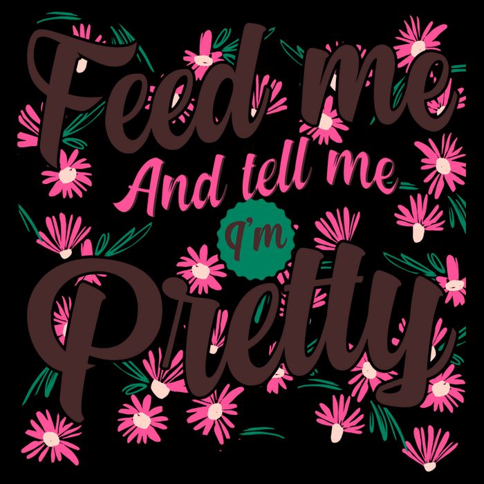 Funny Feed Me And Tell Me I'm Pretty 16oz Travel Tumbler