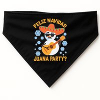 Funny Feliz Navidad Juana Party Snowman USA-Made Doggie Bandana