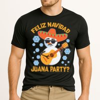 Funny Feliz Navidad Juana Party Snowman Cooling Performance Crew T-Shirt