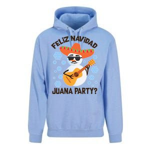 Funny Feliz Navidad Juana Party Snowman Unisex Surf Hoodie