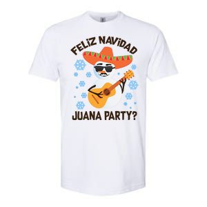 Funny Feliz Navidad Juana Party Snowman Softstyle CVC T-Shirt