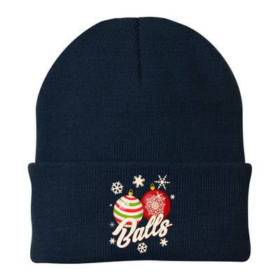 Funny Festive Christmas Balls Beanie