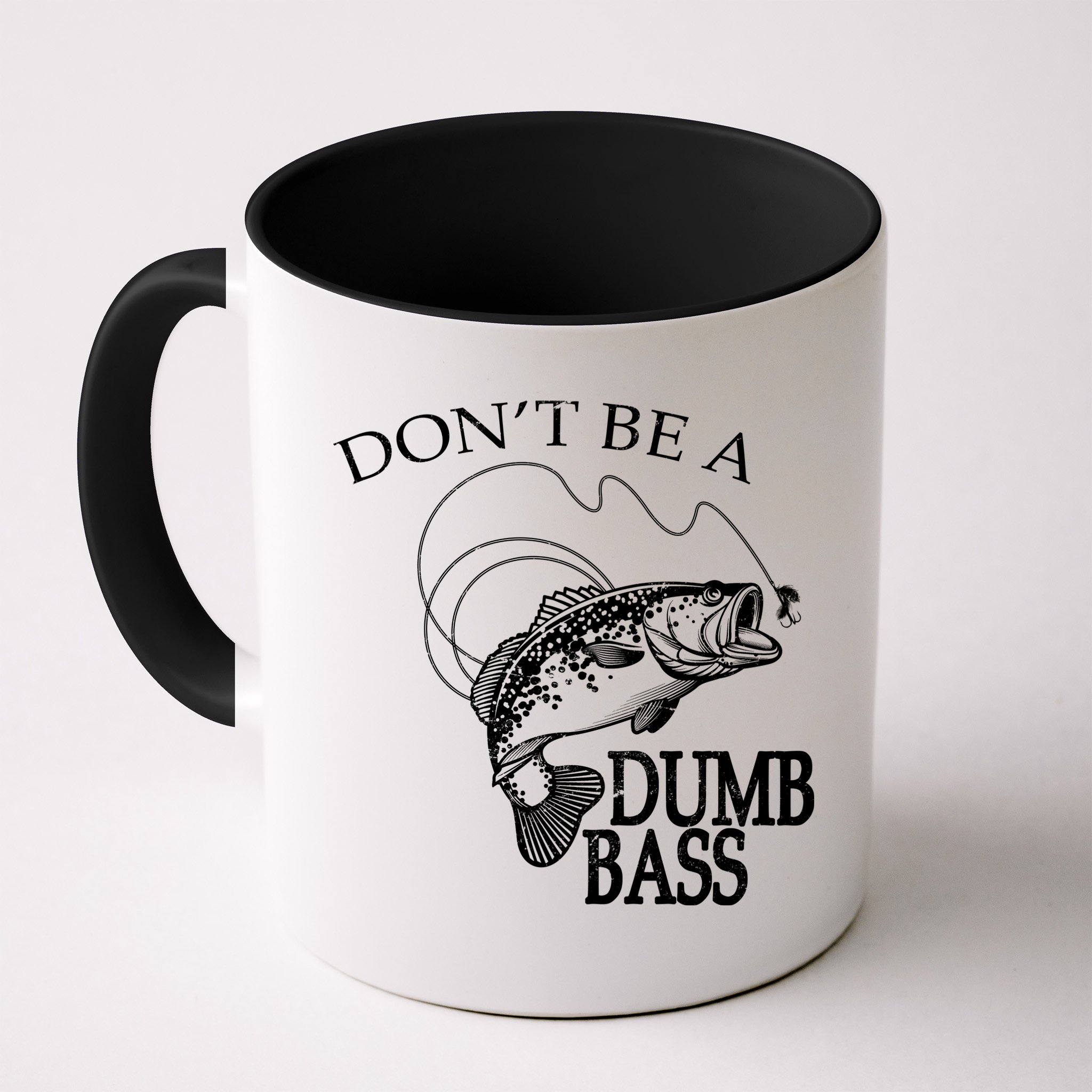 Funny Fishing - Don't Be A Dumb Bass Mug