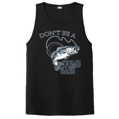 Funny Fishing - Don't Be A Dumb Bass PosiCharge Competitor Tank