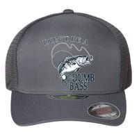 Funny Fishing - Don't Be A Dumb Bass Flexfit Unipanel Trucker Cap