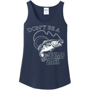 Funny Fishing - Don't Be A Dumb Bass Ladies Essential Tank