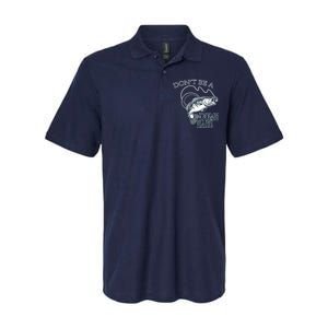 Funny Fishing - Don't Be A Dumb Bass Softstyle Adult Sport Polo