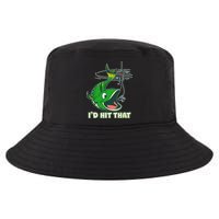 Funny Fishing I'd Hit That Cool Comfort Performance Bucket Hat