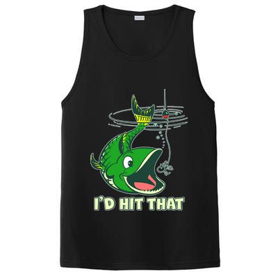 Funny Fishing I'd Hit That PosiCharge Competitor Tank