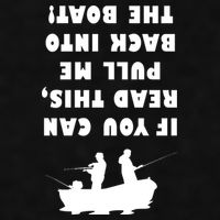 Funny Fishing: If You Can Read This Pull Me Back Into The Boat Ladies PosiCharge Tri-Blend Wicking Tank
