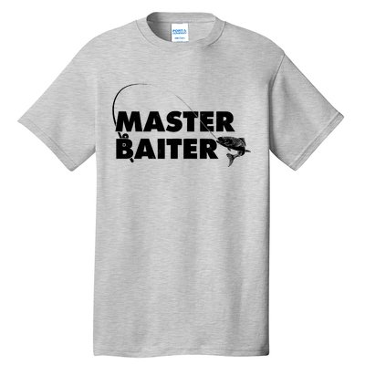 Funny Fishing Master Baiter Tall T-Shirt