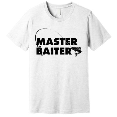 Funny Fishing Master Baiter Premium T-Shirt