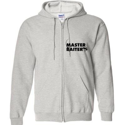 Funny Fishing Master Baiter Full Zip Hoodie