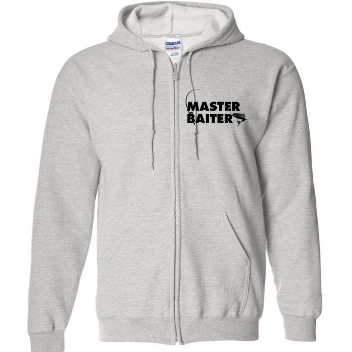 Funny Fishing Master Baiter Full Zip Hoodie