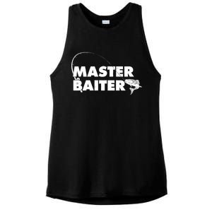 Funny Fishing Master Baiter Ladies PosiCharge Tri-Blend Wicking Tank