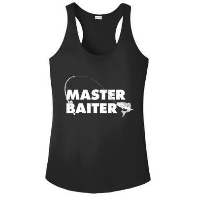 Funny Fishing Master Baiter Ladies PosiCharge Competitor Racerback Tank