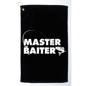 Funny Fishing Master Baiter Platinum Collection Golf Towel