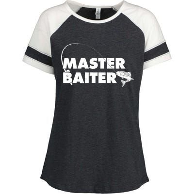 Funny Fishing Master Baiter Enza Ladies Jersey Colorblock Tee