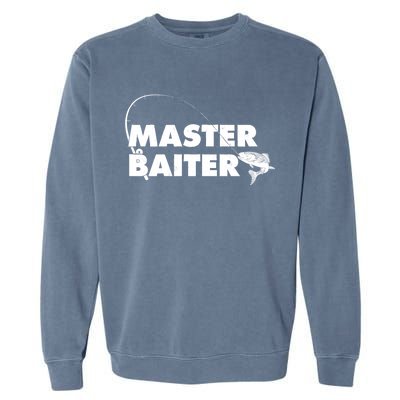 Funny Fishing Master Baiter Garment-Dyed Sweatshirt