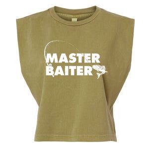 Funny Fishing Master Baiter Garment-Dyed Women's Muscle Tee