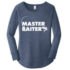 Funny Fishing Master Baiter Women's Perfect Tri Tunic Long Sleeve Shirt