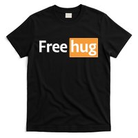 Funny Free Hug Logo Meme T-Shirt
