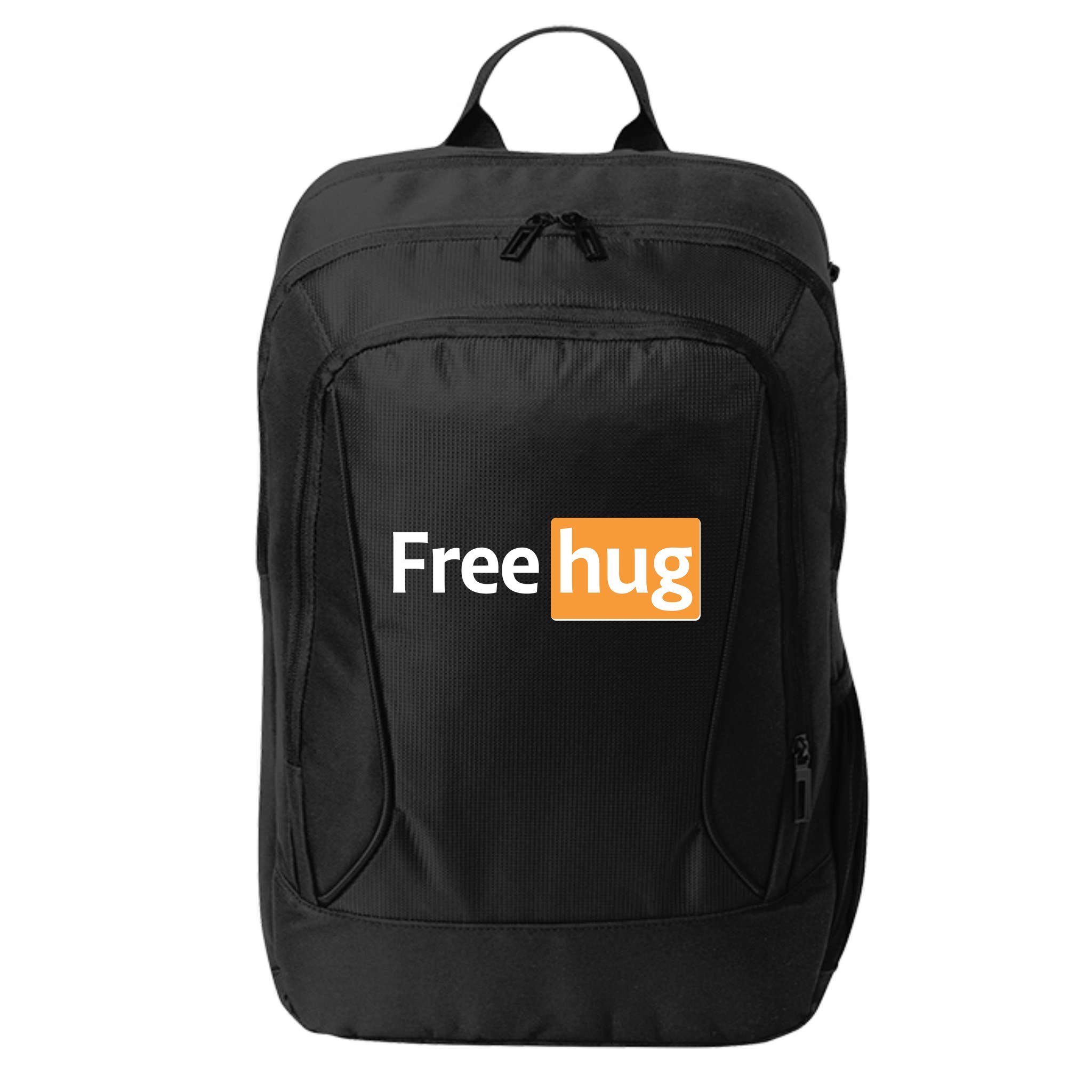 Funny Free Hug Logo Meme City Backpack