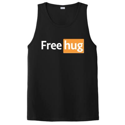 Funny Free Hug Logo Meme PosiCharge Competitor Tank