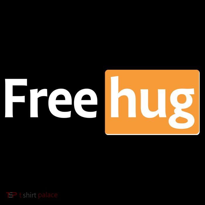 Funny Free Hug Logo Meme Women's Perfect Tri Rocker Tank