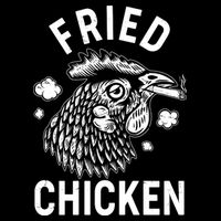 Funny Fried Chicken Smoking Joint 7-Panel Snapback Hat