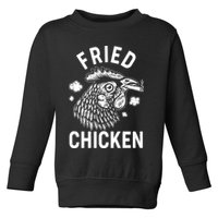 Funny Fried Chicken Smoking Joint Toddler Sweatshirt