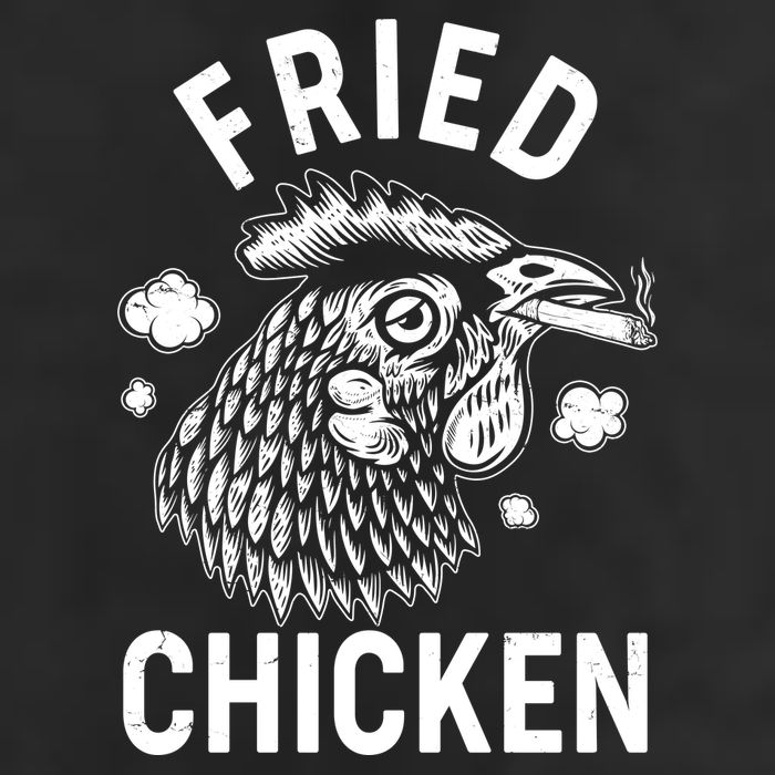 Funny Fried Chicken Smoking Joint Golf Towel