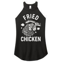 Funny Fried Chicken Smoking Joint Women's Perfect Tri Rocker Tank