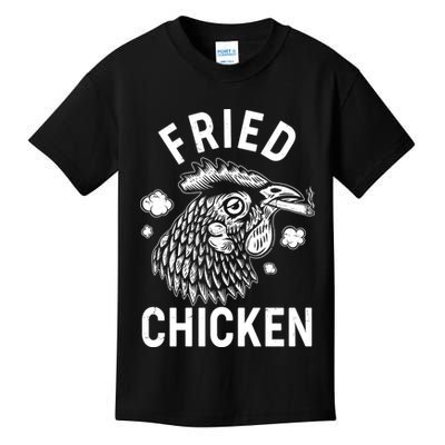 Funny Fried Chicken Smoking Joint Kids T-Shirt