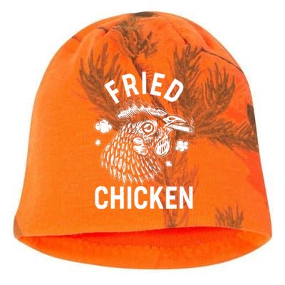 Funny Fried Chicken Smoking Joint Kati - Camo Knit Beanie